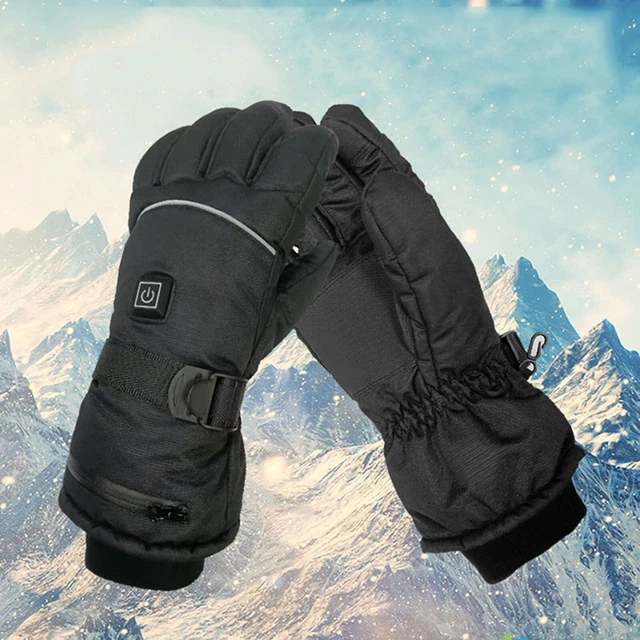 Gants chauffants pour cyclisme Gants chauffants électriques rechargeables