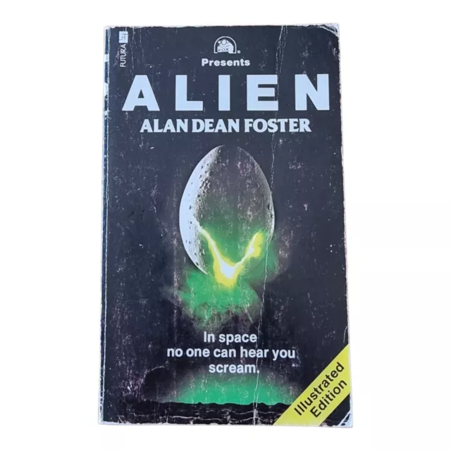 ALIEN (Illustrated Edition) by Alan Dean Foster 1979 Vintage Paperback Book