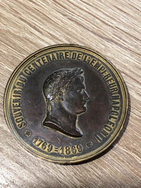 Belgique grande medaille du centenaire de la bibliotheque royale