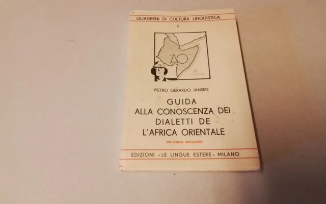 Guida alla conoscenza dialetti Africa orientale, Ed. Lingue Estere, 1936, 28d25