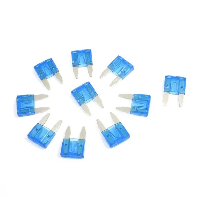 10 pcs ATC  lame fusibles automobile Fusible plat 15A, Bleu K4N2