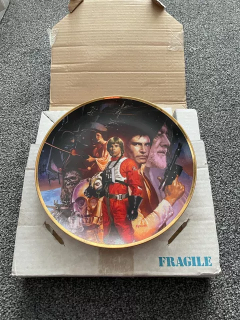 Hamilton Collection Star Wars plate - Trilogy