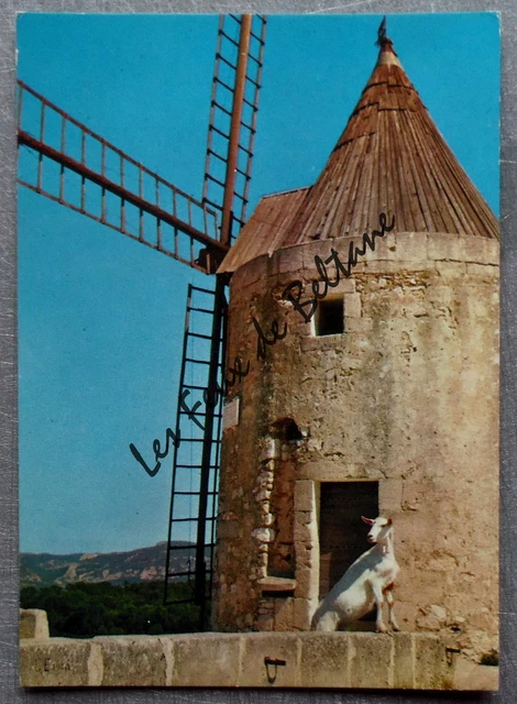 MOULIN ALPHONSE DAUDET CHEVRE SEGUIN PROVENCE       postcard