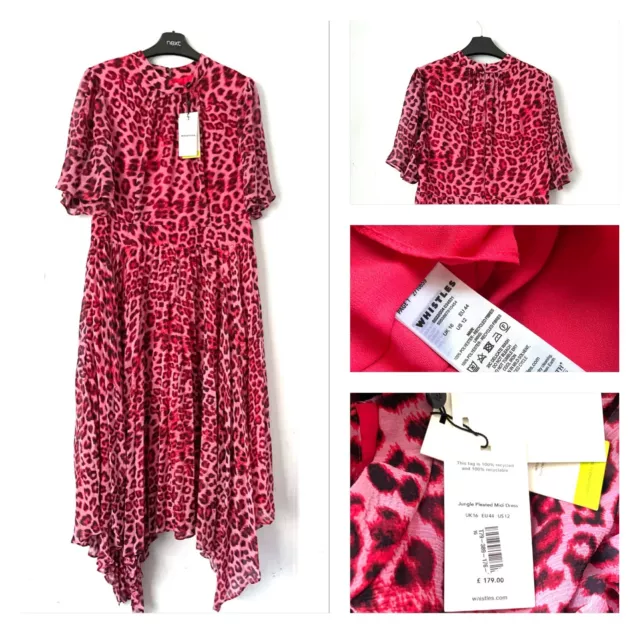 Whistles jungle discount cat midi dress