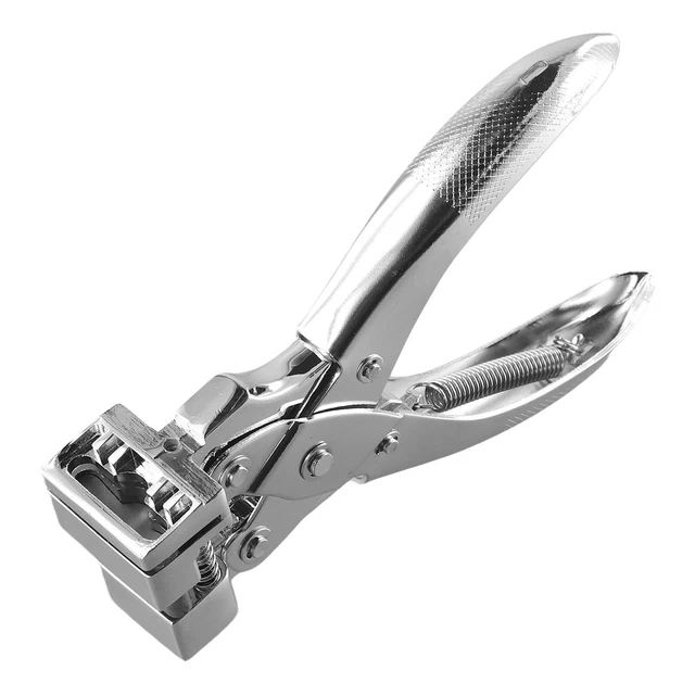 Pince poinçonneuse coupeuse en forme de T pour PVC et carton efficace et durabl