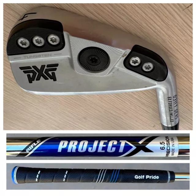 PXG 0311T Gen5 single 4-iron True Temper Project X Rifle 6.5 X-Stiff Flex Shaft PXG 0311T Gen5 single 4-iron True Temper Project X Rifle 6.5 X-Stiff Flex Shaft