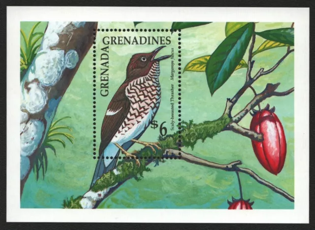 Grenada-Grenadinen 1990 - Mi-Nr. Block 198 ** - MNH - Vögel / Birds