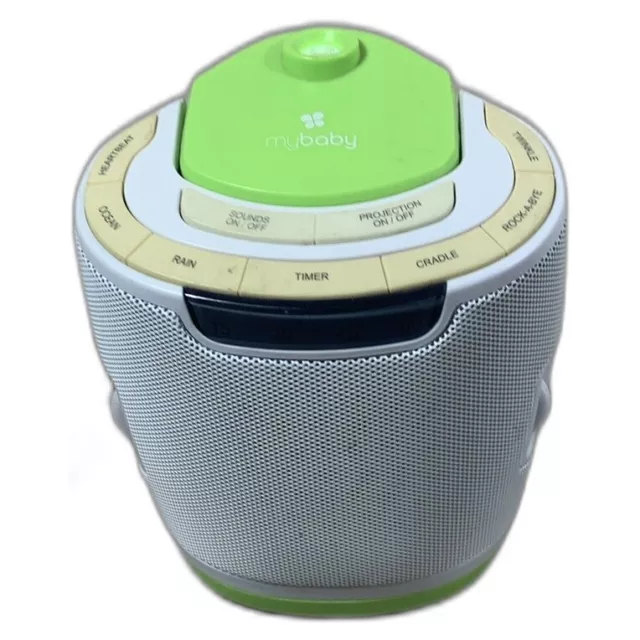 Homedics My Baby Lullaby Sound Spa Projector Machine - MYB-S300 6 Sounds 1 disc