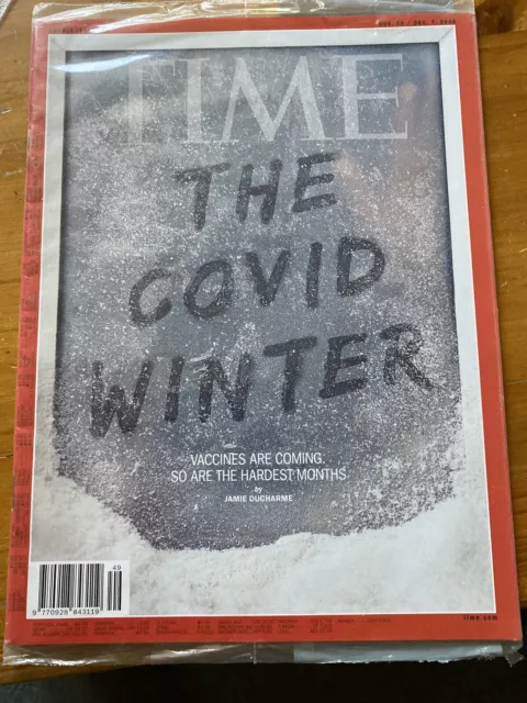 Time Magazine 2020 The Covid Winter Worst Year Vaccines Pandemic NEW SEALED