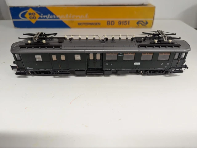 ROCO HO LOCOMOTIVE 04189 S NS/Dutch Motorwagen BD 9151 boxed and ...