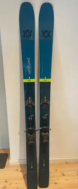 VÖLKL 100Eight Freeride Ski mit Marker KingPin V-Werks, 189cm