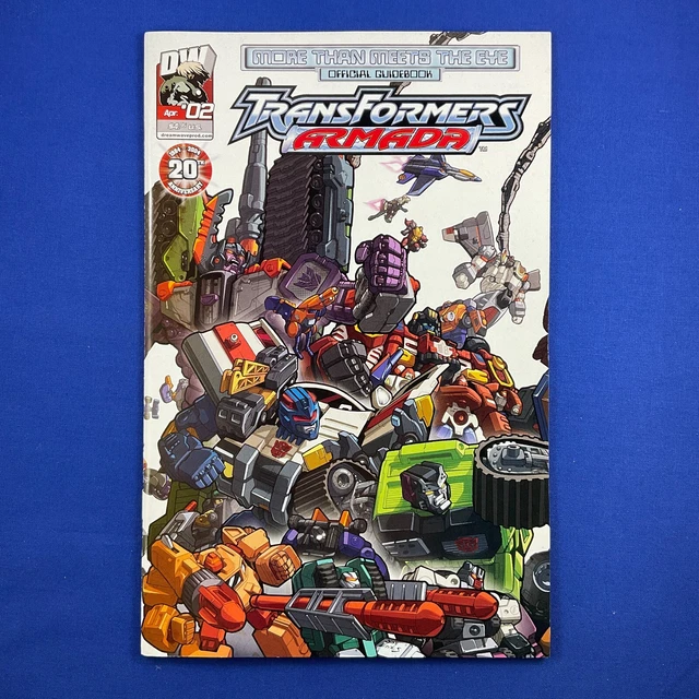 TRANSFORMERS ARMADA MORE Than Meets the Eye Official Guidebook 2 DW Comic Book 12.99 PicClick TRANSFORMERS ARMADA MORE Than Meets the Eye Official Guidebook 2 DW Comic Book 12.99 PicClick