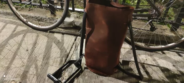 Brand New Leather Food Delivery Bag | Handmade to Order by Bike Delivery guy 2