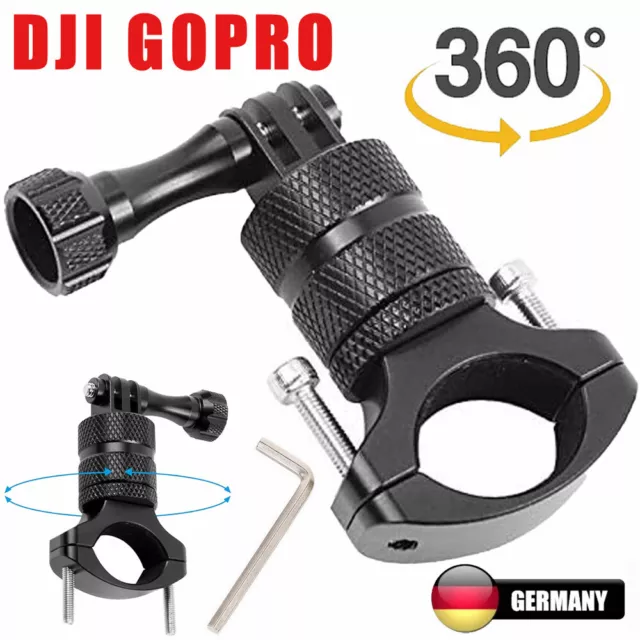 Motorrad Fahrrad Kamera Halterung Lenker Halter für GoPro Hero 7/6/5/4/3 DJI