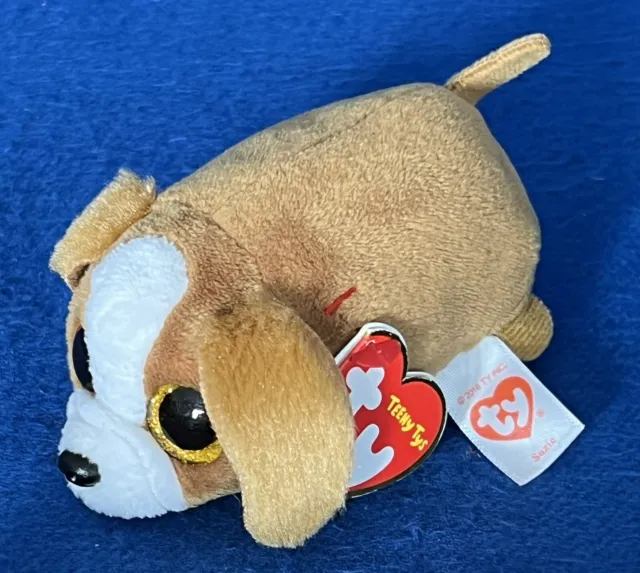 Kuscheltier TY Teeny Toys Hund Suzie mit Etiketten (II)