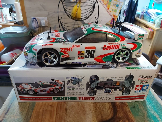 タミヤ 1/10 XB CASTROL TOM'S SUPRA 2000 RC Tamiya Castrol Toyota