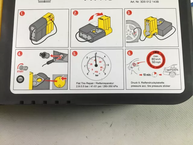 Compressor Breakdown Kit VW Phaeton (3D) 3D0012143B 3.0 V6 Tdi 4motion 2