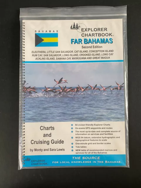 Explorer ChartBook Far Bahamas 2nd Edition Cruising Sailing Map Navigation