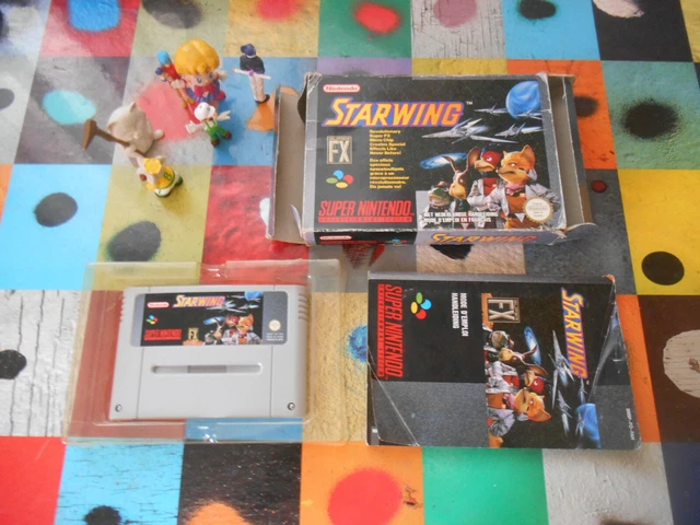 *~   -.-  STARWING   " FAH  "   _ -  cOmplet  SuPer  Nintendo  ~  1993  *