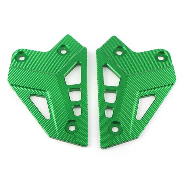 Poggiapiedi posteriore piede peg heel guard cover per Kawasaki Z900 2017-2020 verde