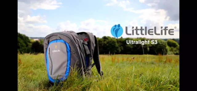 LittleLife Ultralight S3 Convertible Child Carrier Backpack. Carry on Compatible