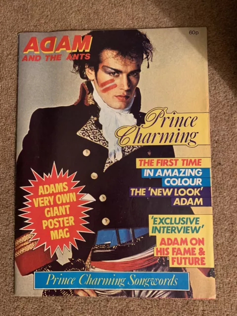 Adam And The Ants - Vintage Magazine/Poster 1980's Original
