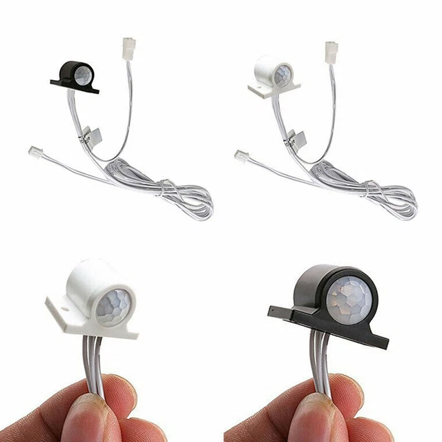 Interruptor sensor de inducción de cuerpo humano para luces nocturnas y debajo de la cama