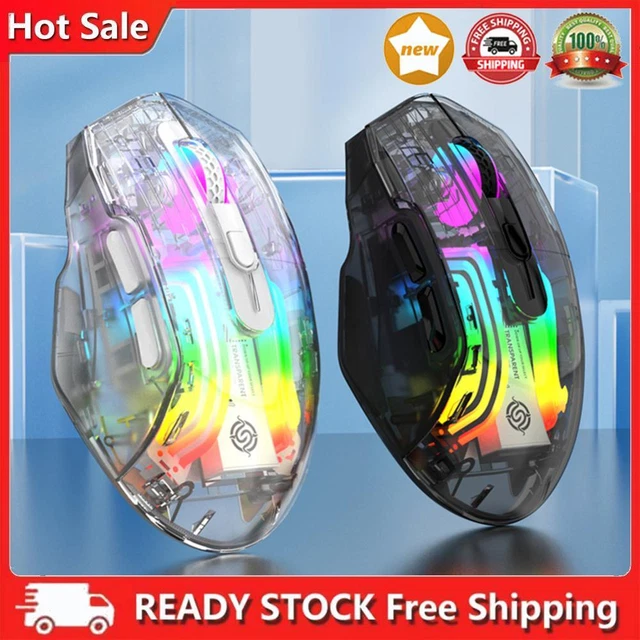 ERGONOMIC MOUSE 7 Buttons Wired Wireless 2.4G Bluetooth-compatible Mute ...