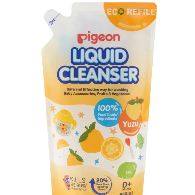 Pigeon Liquid Cleanser 650mL Refill – Citrus