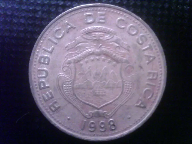 Costa   Rica   100  Colones  1998   Feb28