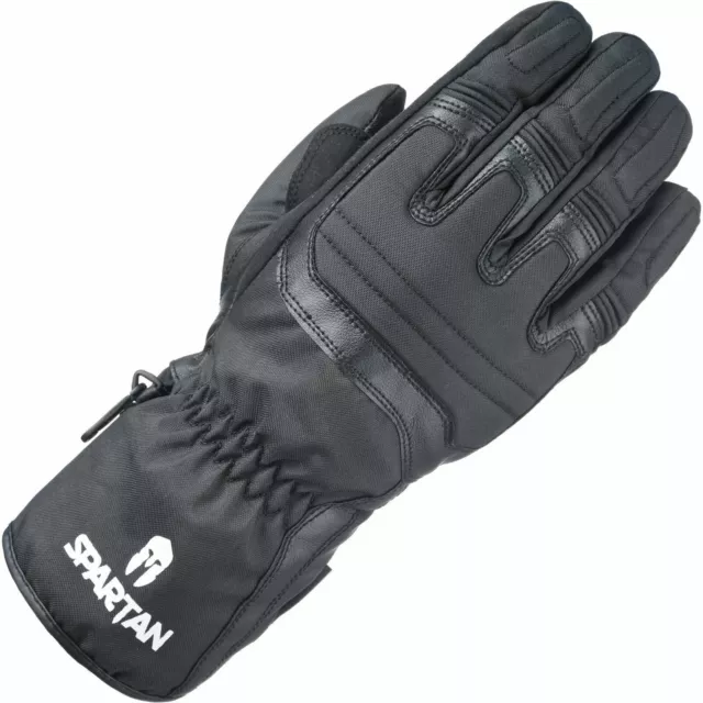 Oxford Spartan Black Motorbike Glove Motorcycle Gloves Winter Warm CE Approved