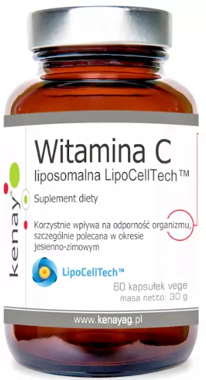 Vitamine C liposomale LipoCellTech™ (60 gélules végétales) - complément...