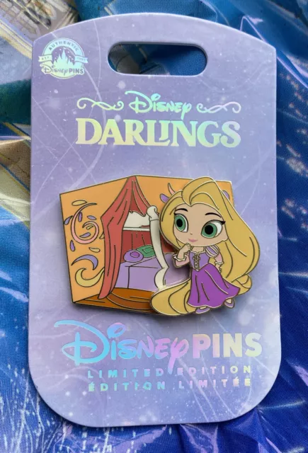 2023 DISNEY PARKS Darlings Tangled Princess Rapunzel Pin LE 2000 ...