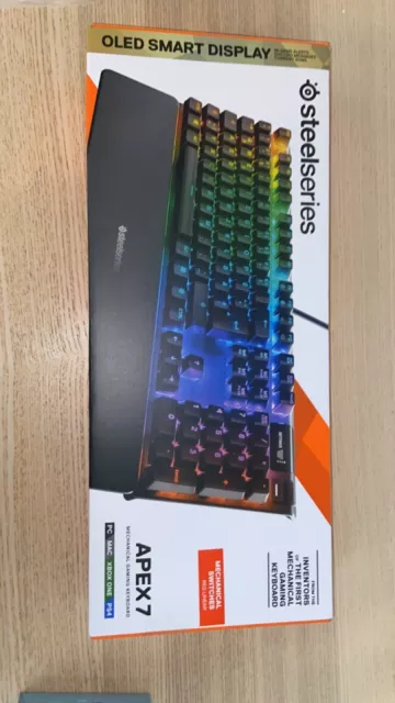 [NEUF] Clavier gaming SteelSeries Apex 7 Red Switch (AZERTY)