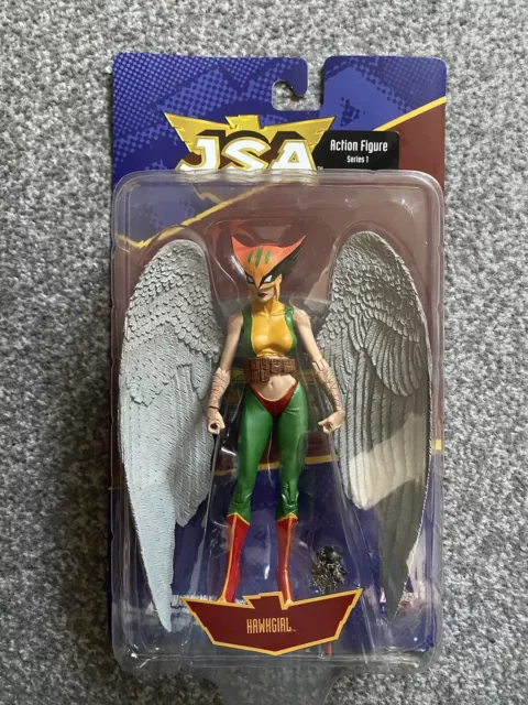 D.C. Direct JSA Series 1 Hawkgirl Action Figure New