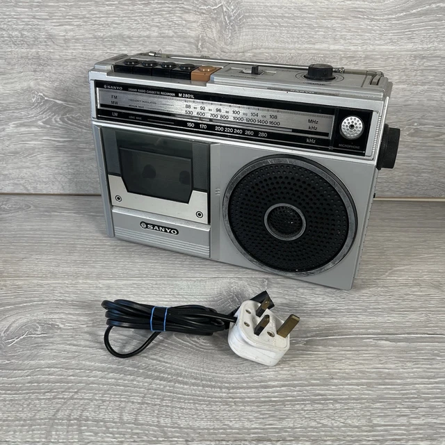 Cassette Boombox, enregistreur de Lecteur de Cassette Radio, Radio AM