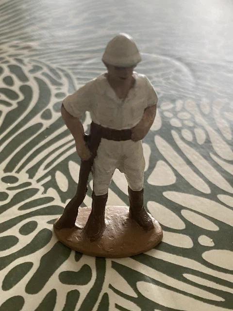 Figurine Quiralu Afrique Équatoriale Lancier – Miniature Alu Made In France