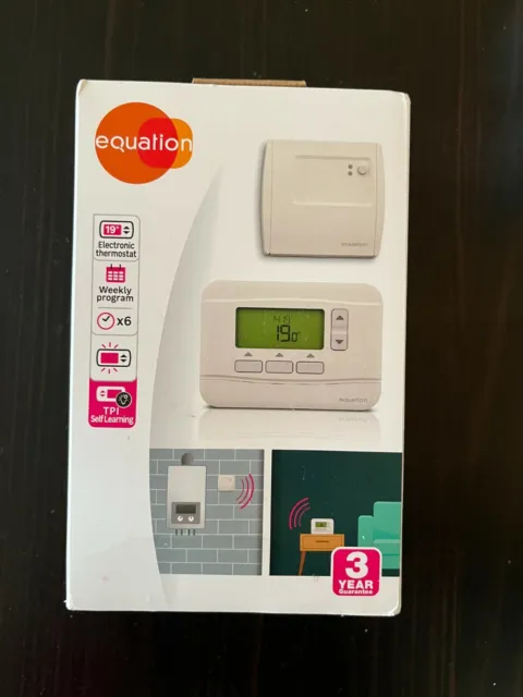 Thermostat programmable sans fil EQUATION Th50