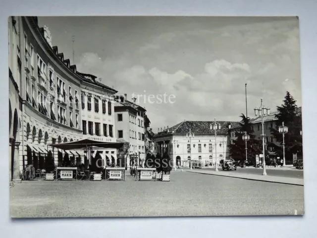 BELLUNO Caffè MANIN Piazza dei Martiri vecchia cartolina bar