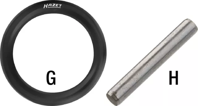 HAZET 1" O-Ring/Sicherungsring/Sicherung Verbindungsstift Kraftnuss zur AUSWAHL
