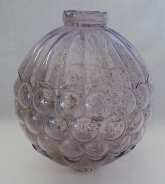 Old, SCA Ribbed Grape Ball, Barn Find