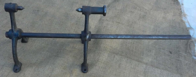 Marked SINGER K93 Lathe-Like Centering Structure 24" long post with 8" high Legs Marked SINGER K93 Lathe-Like Centering Structure 24" long post with 8" high Legs