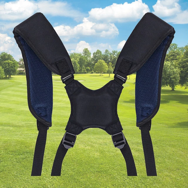 ADJUSTABLE PADDED GOLF Double Shoulder Strap Golf Bag Strap Replacement
