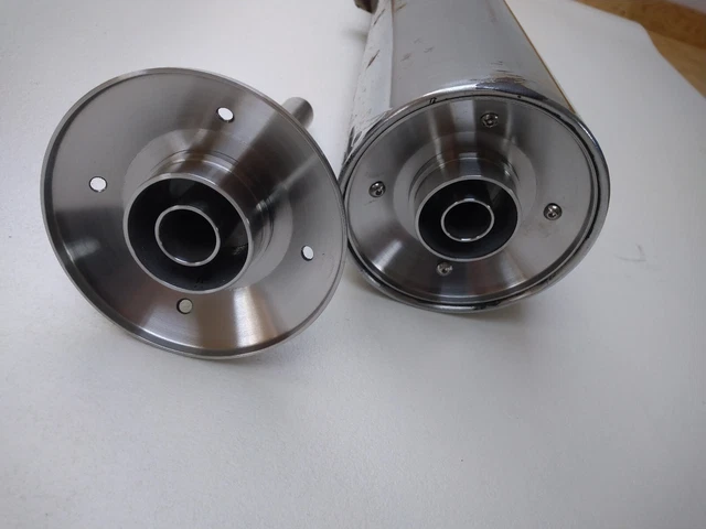 Honda Seven Fifty inserti in acciaio inox