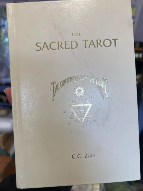 The Sacred Tarot : Course VI by C. C. Zain (1976, Trade Paperback)