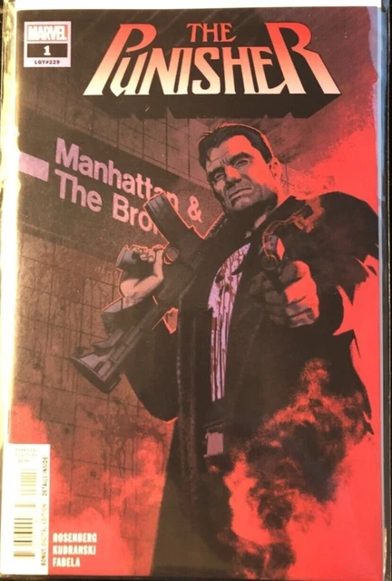Punisher Vol 12 #1 Marvel Comics (2018) ROSENBERG FABELA KUDRANSKI