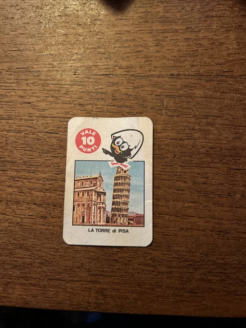 RARA VINTAGE FIGURINA Miralanza Calimero bellezza d'Italia raccolta punti EUR 40,00 - IT