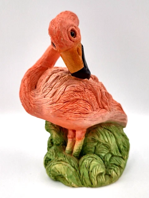 1987 v.o.c. pink Flamingo figurine 4.75 inch