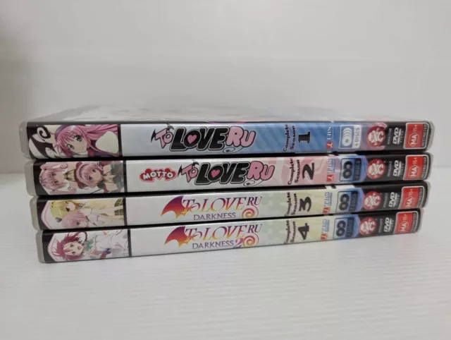 *Uncensored Version* To Love-Ru (Season 1-3) 4 DVD Boxset - English Subtitle