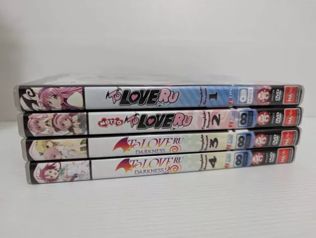 DVD Anime to Love Ru Complete Season 1-4 1-64 End 8 OVA 